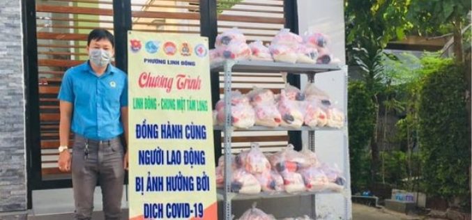 Công đoàn cơ quan Phường Linh Đông tiên phong thực hiện công tác chăm lo và  thực hiện công tác phòng, chống dịch bệnh